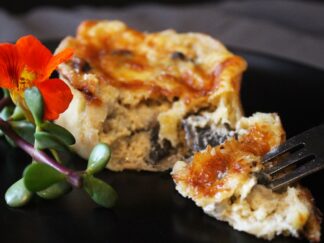 mushroom quiche fourjpg