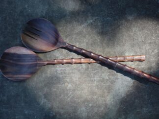 salad servers spiral