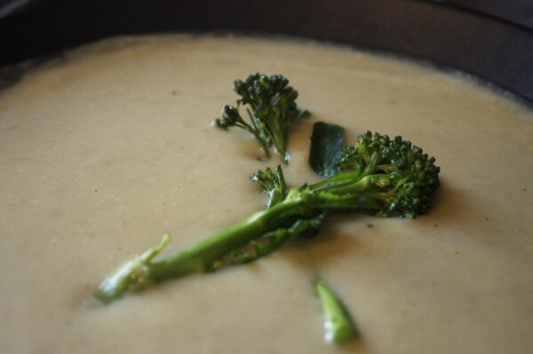 soup broccoli three
