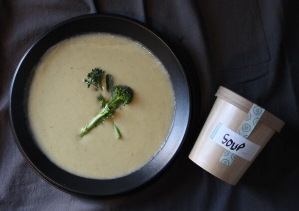 soup broccoli two