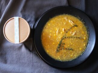 soup chicken and corn one